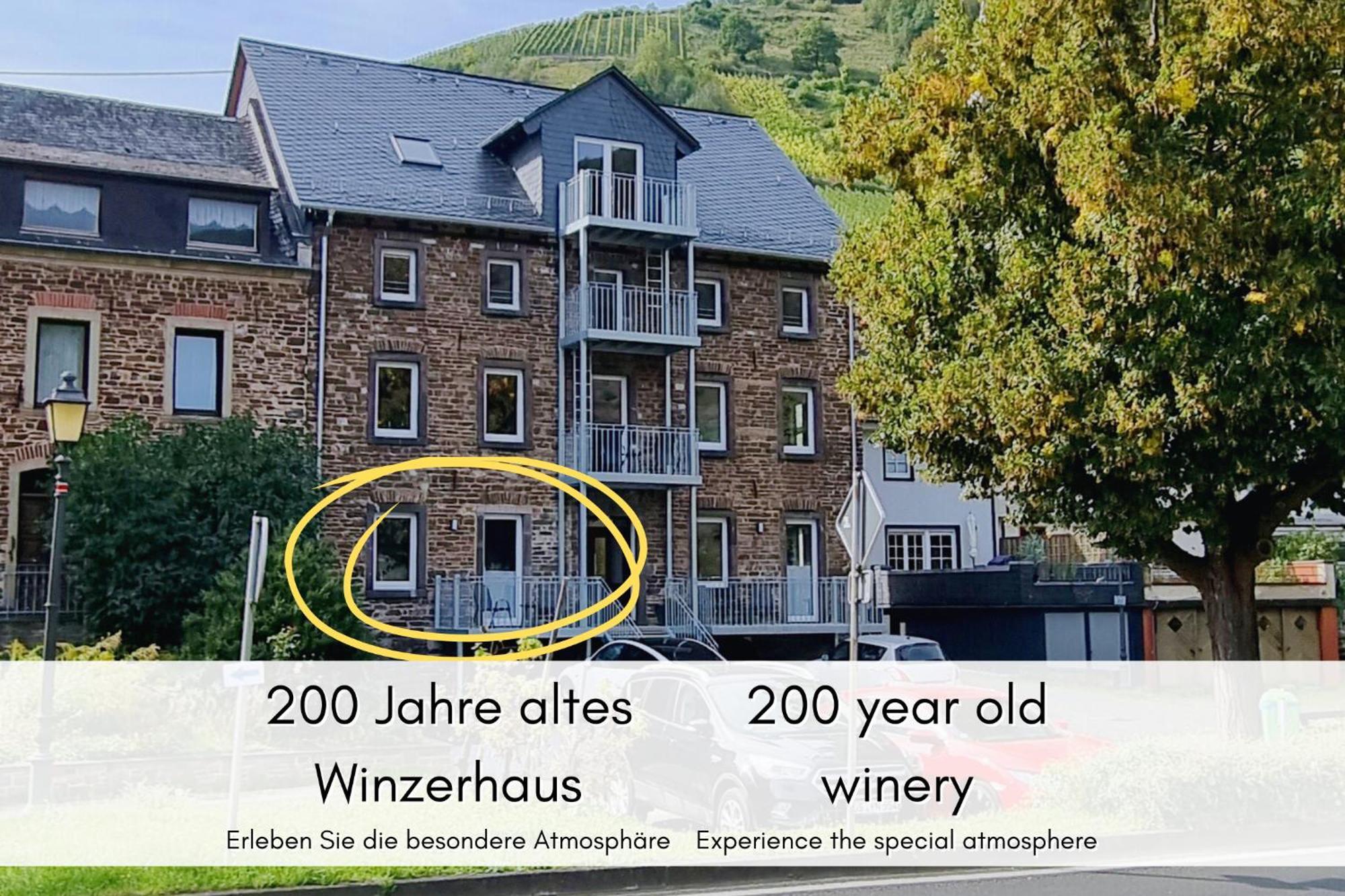 Winzerhaus Am Calmont - Moselidyll Im Winzerhaus Apartment Bremm Luaran gambar